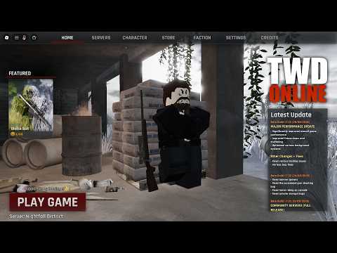 Roblox but  The Walking Dead online