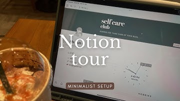Touring Notion: A very minimalist setup!