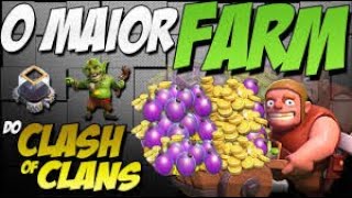 FARMANDO MILHÕES E ANALISANDO VILAS NO CLASH OF CLANS!