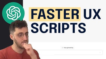 Write UX research interview scripts with ChatGPT