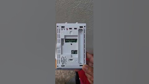 How to change batteries in Emerson 1F83C11NP Thermostat | Thermostat Low Battery