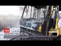 Встановили попередню причину пожежа маршрутки у Дніпропетровській області
