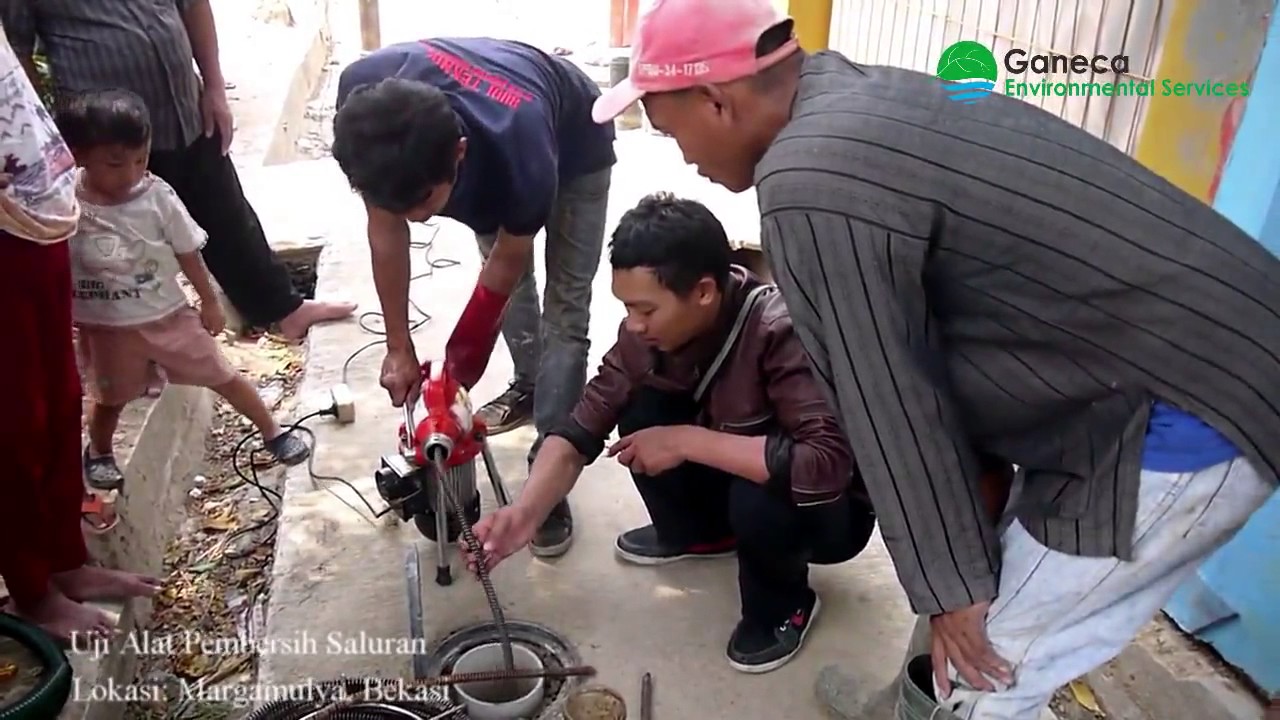 Uji Alat Pembersihan Saluran   Ganeca Environmental Services