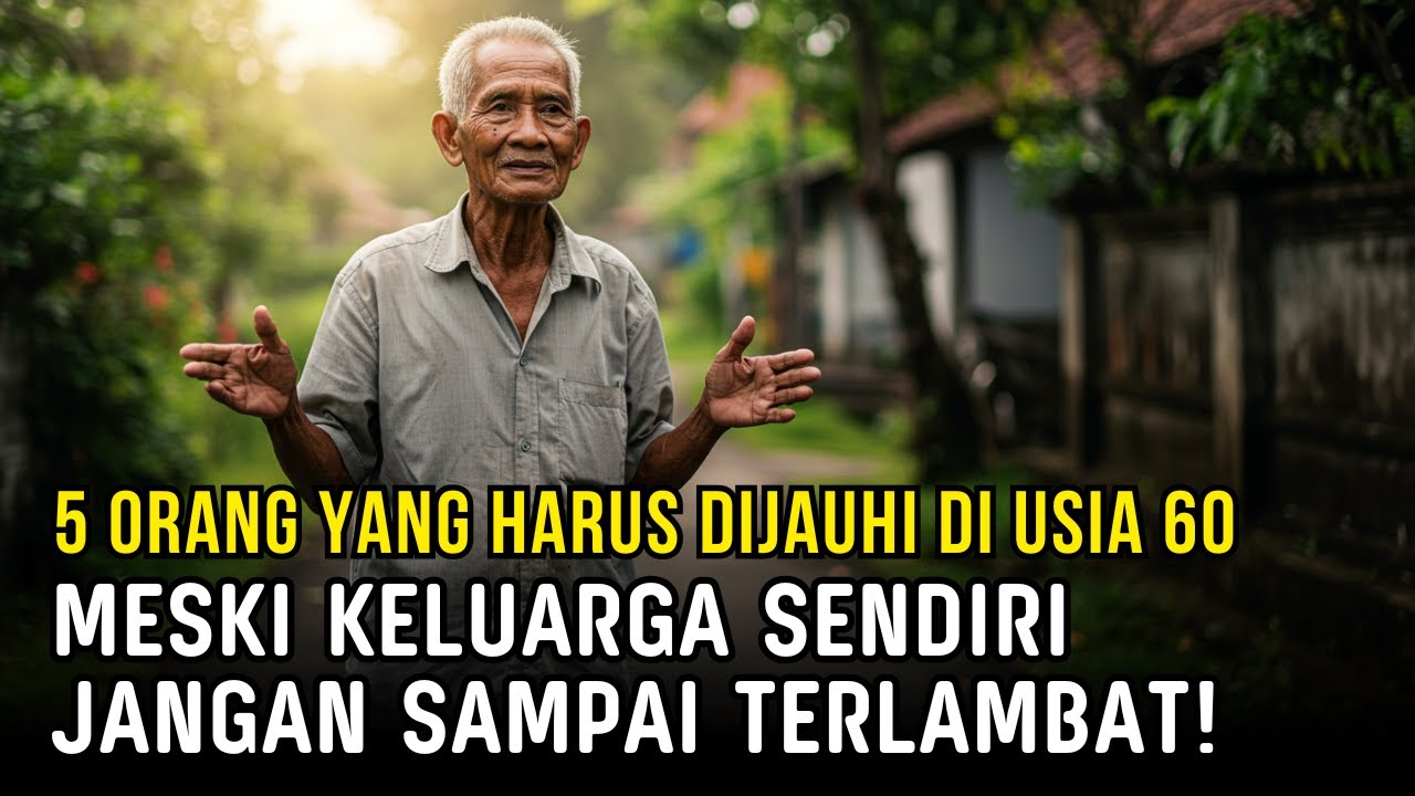 Hidup Tenang di Usia 60? Hindari Orang Ini Karena Akan Merusak Hidupmu - Lansia Bahagia