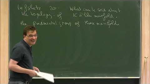 Prof. Thomas Delzant | Kaehler groups and CAT(0) cubic complexes