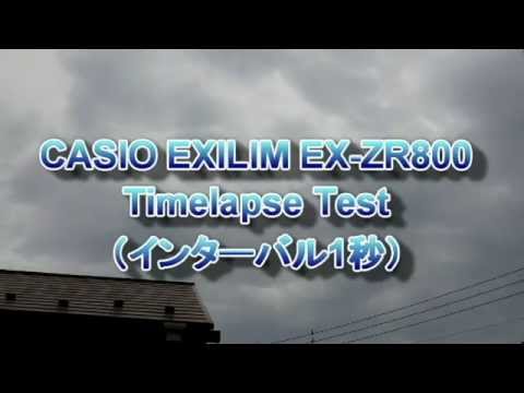 【タイム・ラプス】CASIO EXILIM EX-ZR800