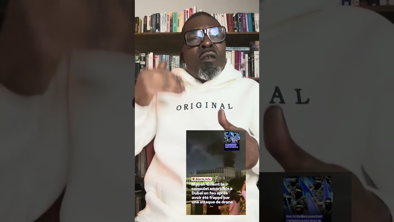 Le consulat américain de Dubai en feu après les frappes des drones iraniens 