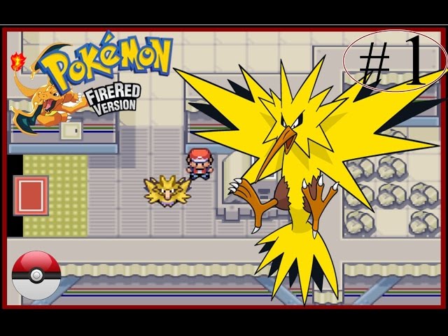 Como capturar zapdos no pokemon fire red #1 (com uma pokebola) 