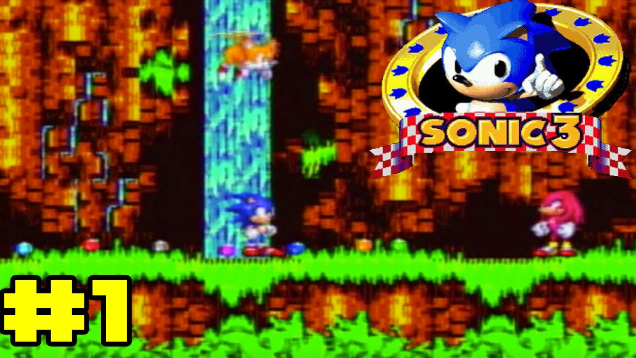 Sonic The Hedgehog 3 (100%): Part 1 - Angel Island Zone - YouTube