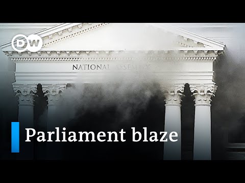 Fire causes major damage to South African parliament - DW News.