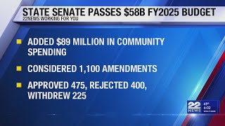 State Senate passes $58B FY2025 budget