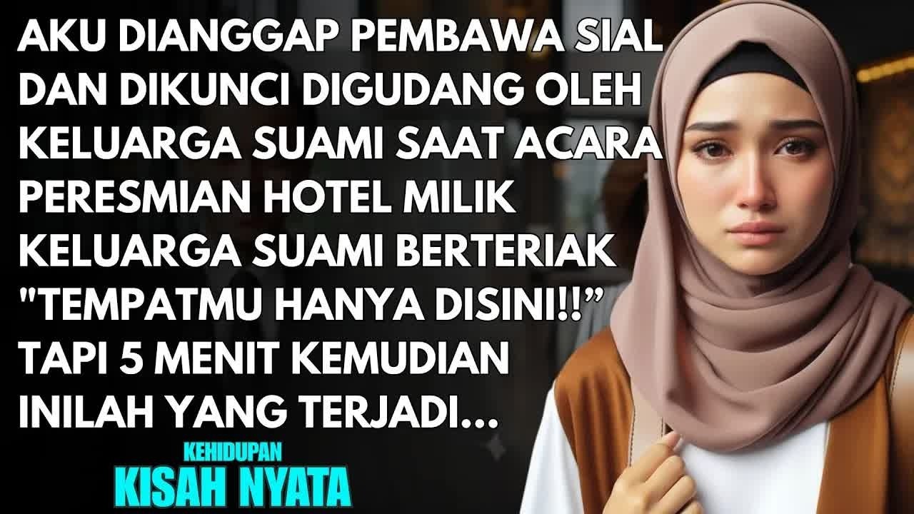 AKU DIKUNCI DI GUDANG KARENA DIANGGAP PEMBAWA SIAL OLEH SUAMI DAN KELUARGANYA - 5 MENIT KEMUDIAN...