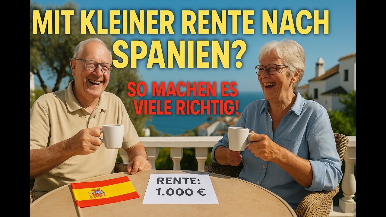 Mit kleiner Rente nach Spanien? So schaffen es viele – und leben besser als je zuvor!