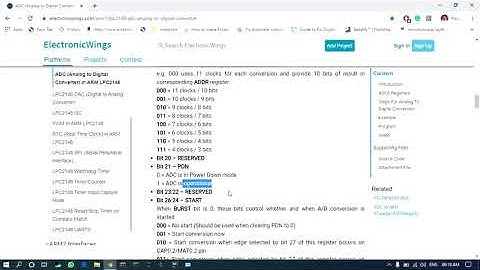 18CSL48 Program 12 Determine Digital o/p for a given Analog i/p using ADC of ARM, VTU 4th Sem