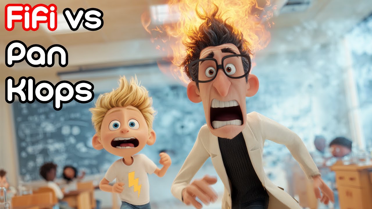 😈 Fifi Rozrabiaka i Wybuchowa Lekcja Chemii ⚗️💥 | Bajki edukacyjna do słuchania 🌙 | Słuchowisko 🎶