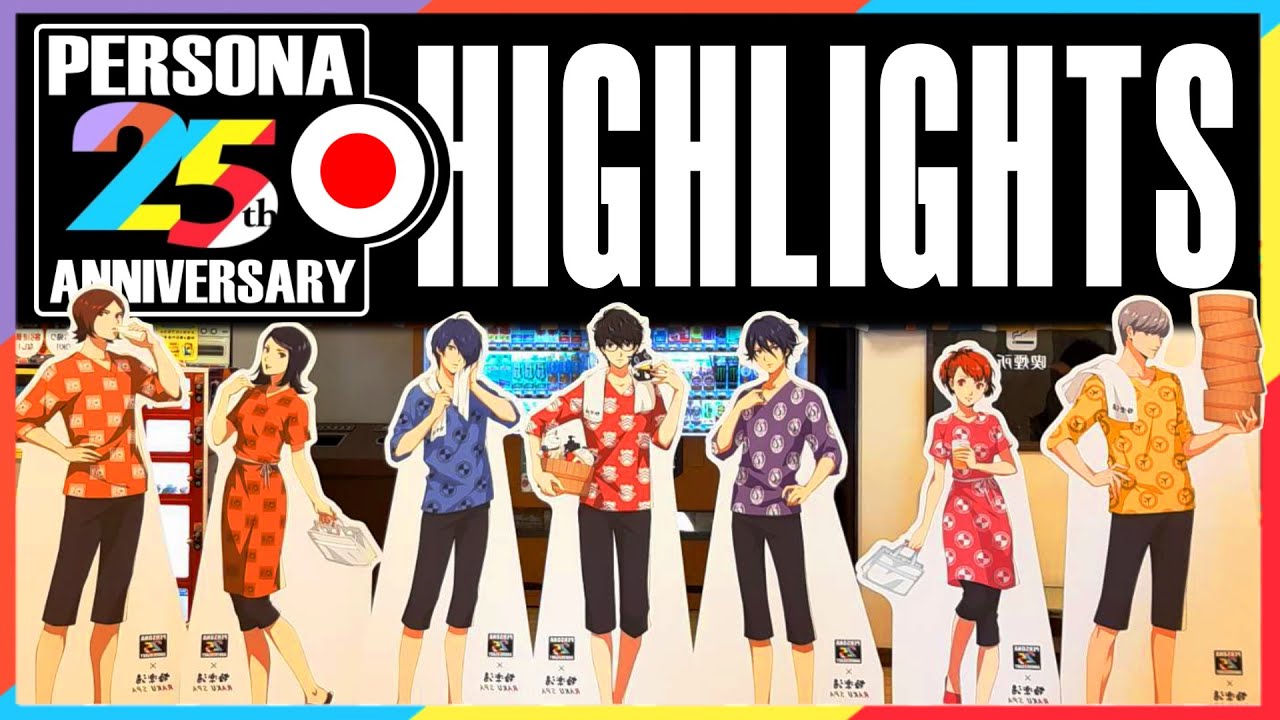 Persona 25th Anniversary in Japan - Events Highlights