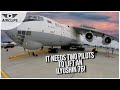 It needs TWO PILOTS to lift an Ilyushin 76!!! Amazing Takeoff from Minsk! [AirClips]