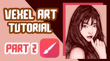 VEXEL ART TUTORIAL [ Part 2 ] via Infinite Painter ( Tagalog )