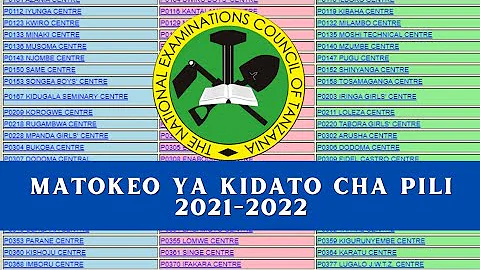 MATOKEO ya KIDATO cha PILI 2021 yametoka?FORM TWO RESULTS 2021/2022 necta news