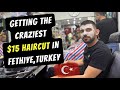 INSANE Turkish Barber Experience in FETHIYE, Turkey