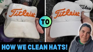 TIPS & TRICKS: How to clean old dirty hats to resell on Ebay!