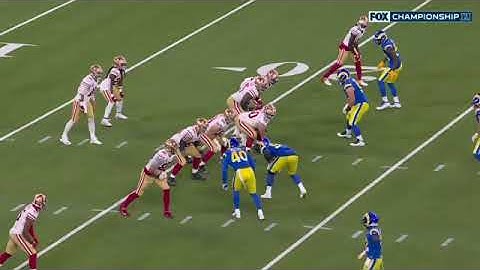 The Rams Game Winning interception on Jimmy Garapolo in the NFC Championship