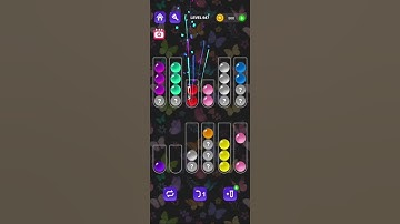Ball Sort Master Level 647 #ballsortmaster #ballsortmastersolution #puzzlegame #gaming #games