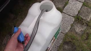 12V  電動ポータブルシャワー　in   らららサンビーチ　2020.06.20  15:56