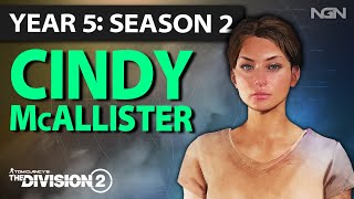 Cindy McAllister || Year 5 Season 2 || The Division 2