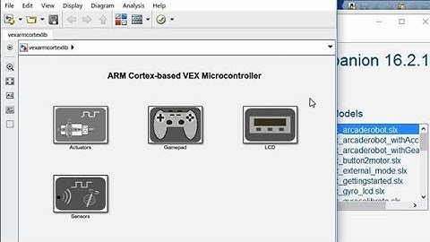 Programming the VEX ARM-Cortex Using Simulink