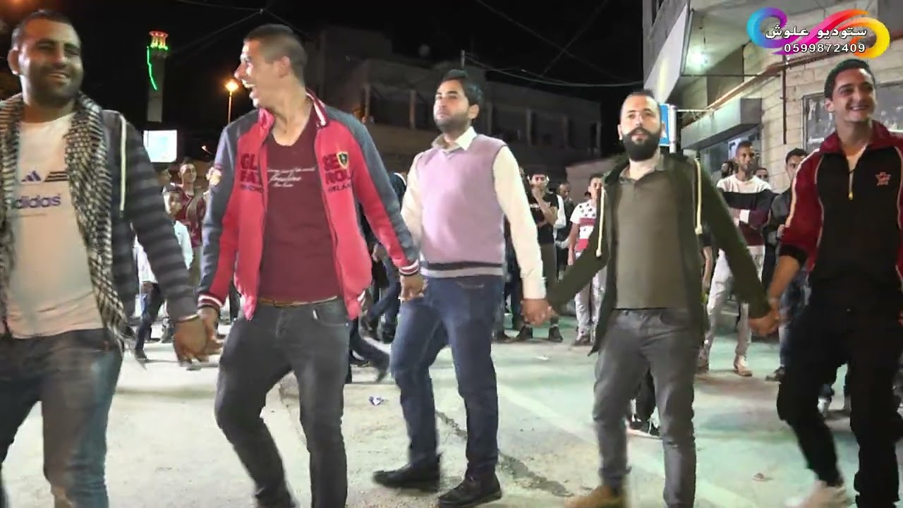 دبكة روعه من حفلة مالك خالد الشلبي الفنان حسام ابو عبيد