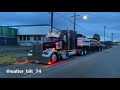 Первый Рейс после ремонта в Eugene Oregon ￼Kenworth W9