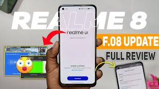 Realme 8 New Update F.08 Full Review | Last Update 🤔 | New Features Added ?,Gaming, Heating,Bugs.