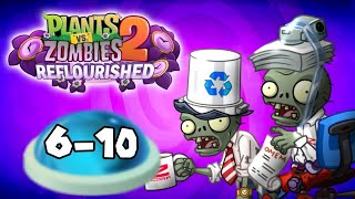 Plants Vs. Zombies 2 Reflourished: Zcorp Invades Levels 6-10