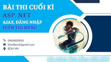 Thi Cuối Kì - ASP  NET - HaUi - Đại Học Công Nghiệp Hà Nội