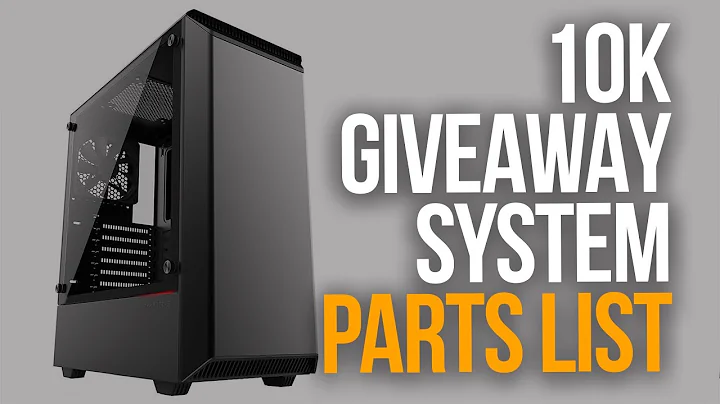 [GIVEAWAY IS OVER] - 10K SUBSCRIBER LIVE STREAMING PC GIVEAWAY | Parts List [GIVEAWAY IS OVER]
