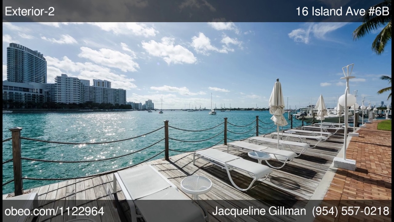 16 Island Ave 6B Miami Beach FL 33139 - Jacqueline Gillman - Coldwell Banker Weston
