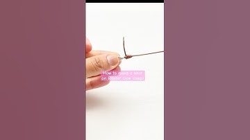 How To Tie A Clasp Knot (Easy Method)