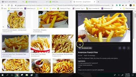 HTML Subpages, Hyperlinks and Images