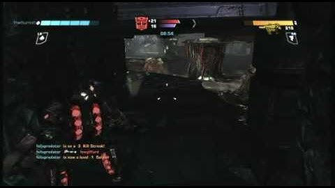 Transformers The  War For Cybertron Multiplayer Demo Gameplay xbox 360
