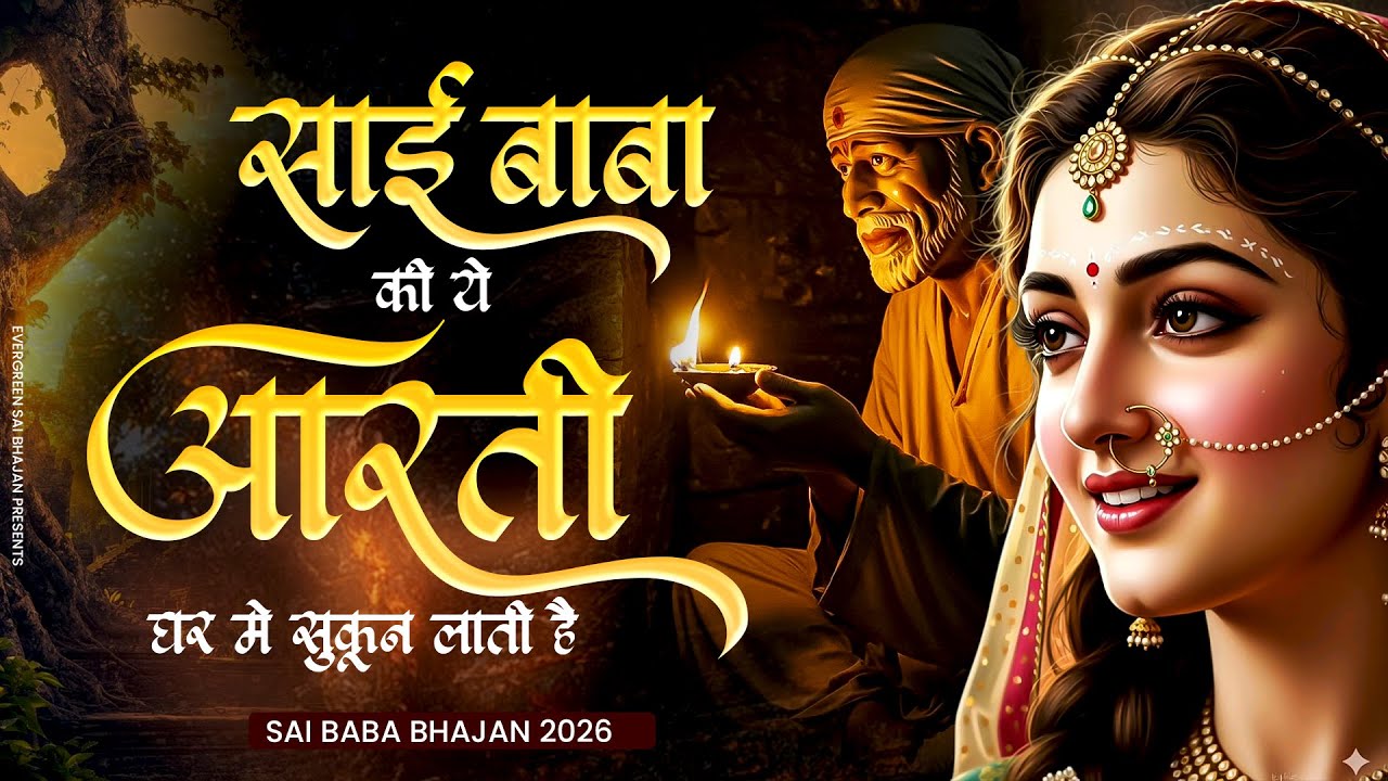 साई बाबा की ये आरती घर में सुकून लाती है - Sai Bhajan - Sai Bhakti Songs - Nonstop Sai Ji Ke bhajan