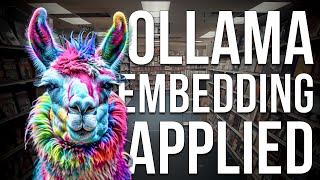 Let's use Ollama's Embeddings to Build an App