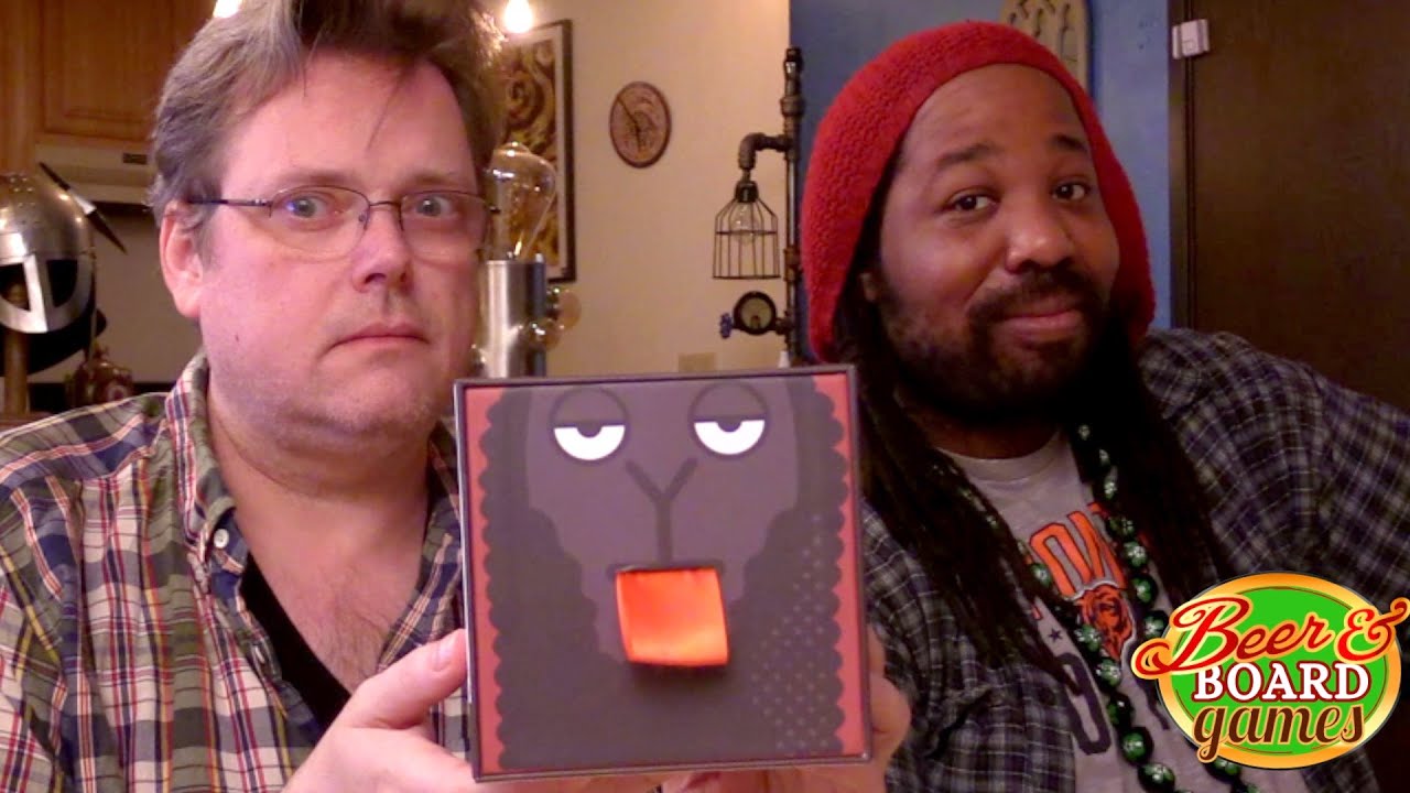 We wrote very bad things in Ransom Notes | Beer and Board Games - YouTube