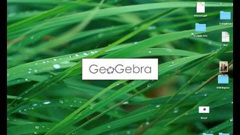 GeoGebra (MTE250 11.10)