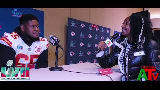 Nfl Superbowl Lvii Feat The Kansas City Chiefs Trey Smith Hosted By Thandi Chirwa