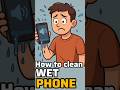 How to clean wet speaker of your phone | Fix water damaged speaker at home