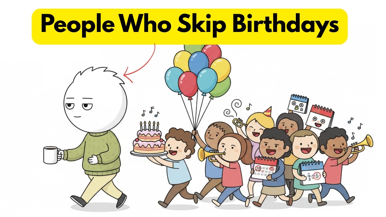 Psychology of People Who Treat Their Birthday Like a Normal Day