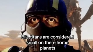 Killing a Bile Titan with a Hellpod | Helldivers 2
