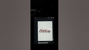Coca cola commercial made by procreate #shorts