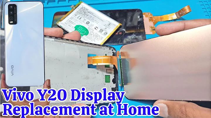 How to change replace Vivo Y20 Display Unit Combo Panel